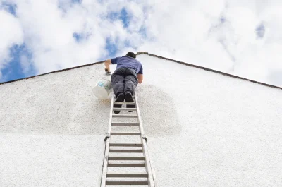 Peinture extérieure à Pomeys — façades et ravalement